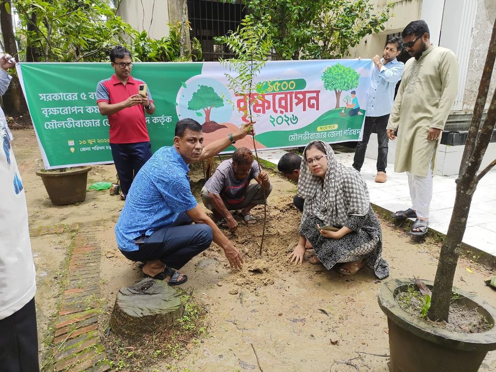 বৃক্ষরোপণ কর্মসূচির উদ্বোধন
